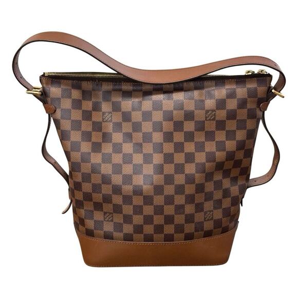 Authentic Louis Vuitton Diane Damier Ebene Shoulder Bag Hobo - Picture 5 of 10